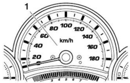 1 80 100 120 60 140 40 160 20 180 km/h