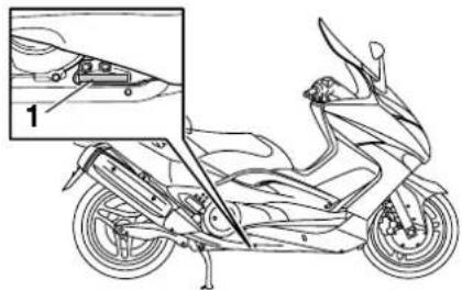 YAMAHA XP500 (2009) - Fahrzeug-Identifizierungsnummer - 1