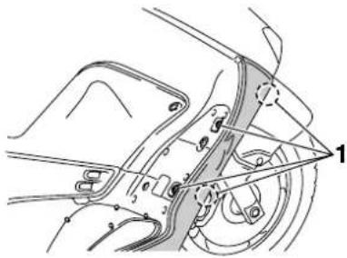 YAMAHA XP500 (2007) - Abdeckungen C und E - 1