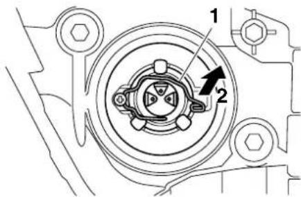 YAMAHA XP500 (2008) - Scheinwerferlampe auswechseln - 2