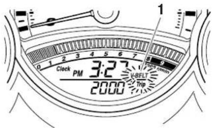 Clock PM 3:27 V-BELT Trip 2000