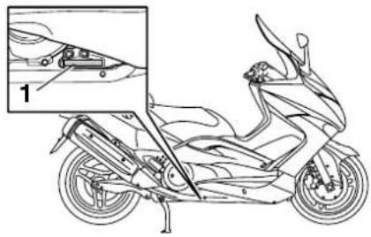 YAMAHA XP500 (2011) - Fahrzeug-Identifizierungsnummer - 1