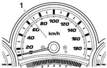 1 80 100 120 60 140 40 160 20 180 km/h