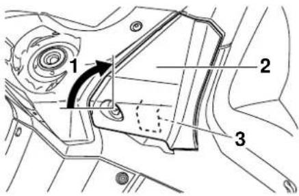 YAMAHA XP500 (2012) - ARMATUREN, BEDIENUNGSELEMENTE UND DEREN FUNKTION - 2