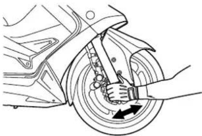 YAMAHA XP500 (2012) - Lenkung prüfen - 1