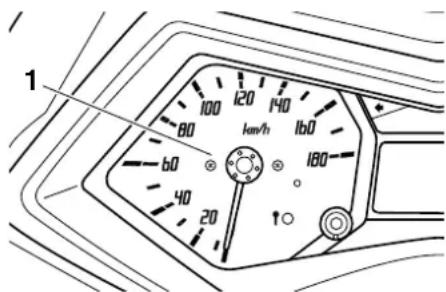 1 100 120 140 80 km/h 60 160 40 180 20