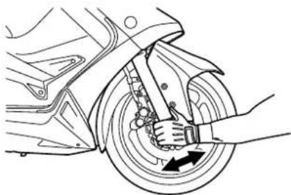 YAMAHA XP500 (2013) - Lenkung prüfen - 1