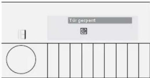 Tür gesperrt
