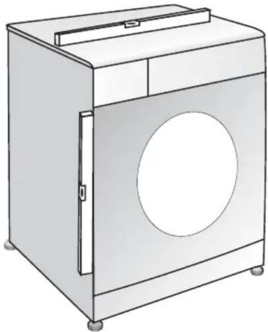 GRUNDIG GWD 59400 - Füße einstellen - 1