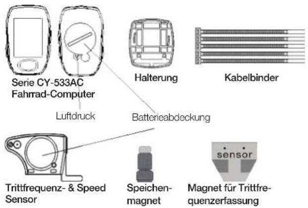 XLC BV-W33 - Lieferumfang Inbetriebnahme - 1