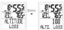 XLC BV-W33 - ALTITUDE GAIN (Höhenmeteranstieg) oder ALTITUDE LOSS (Höhenmeterverlust) - 2