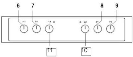 6 7 8 9 11 10