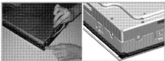 GRUNDIG GIEI 635410 N - Wenn sich ein Brett darunter befindet: - 4