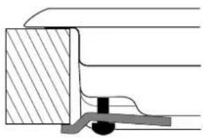 HOTPOINT PZ 640 K (IX)/HA - Schemat mocowania uchwytów - 5
