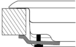 HOTPOINT PZ 640 K (IX)/HA - Schemat mocowania uchwytów - 2
