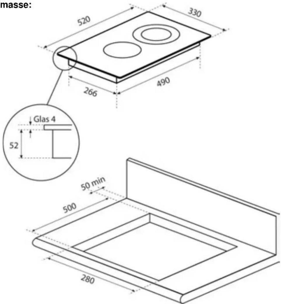 ORANIER KFI 2041 TC - Einbau : - 1