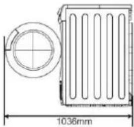 COMFEE AWT 600 - Aufstellung der Trockners - 3