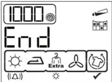 1000 End ((△)) Extra (○) ✓