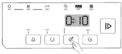 FAGOR SFE-910CE - - Option "Zeitschaltuhr": - 1