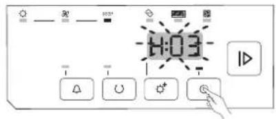 FAGOR SFE-910CE - • Verzögerter Programmstart: - 1