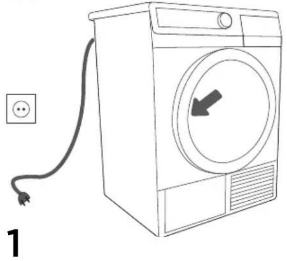 GORENJE D7560A+ - VOR DER ERSTEN INBETRIEBNAHME - 1