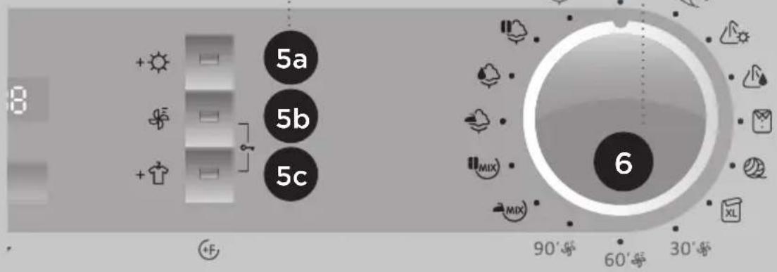8 + - + - 5a 5b 5c 6 90° 60° 30°