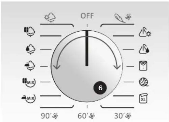 GORENJE D8450N - SCHRITT: AUSWAHL DES PROGRAMMS - 2