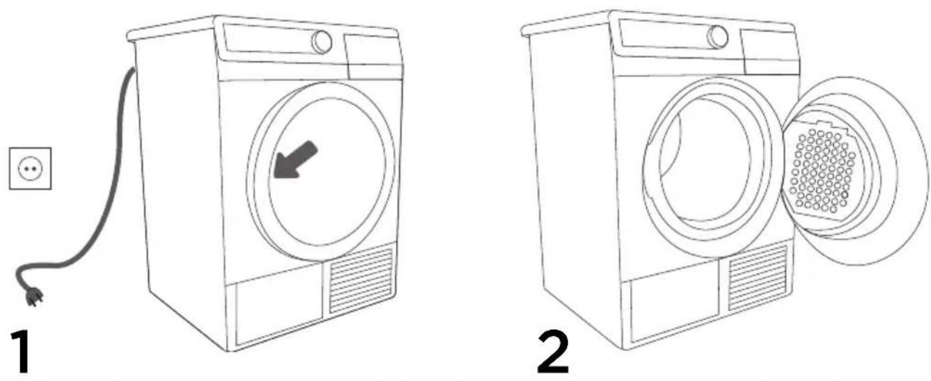 GORENJE D8666N - VOR DER ERSTEN INBETRIEBNAHME - 1