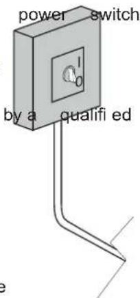 power switch by a qualified