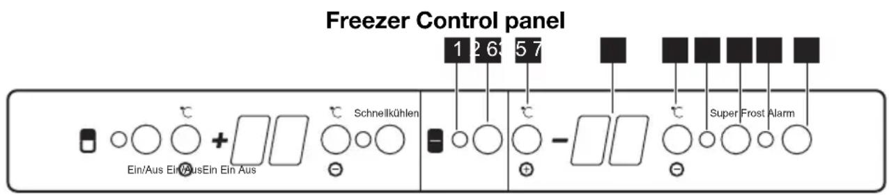 Juno Electrolux JCG94181 - CONTROL PANEL - 1