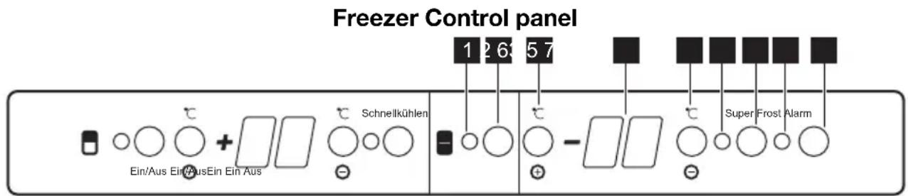 Juno Electrolux JCG94188 - CONTROL PANEL - 1