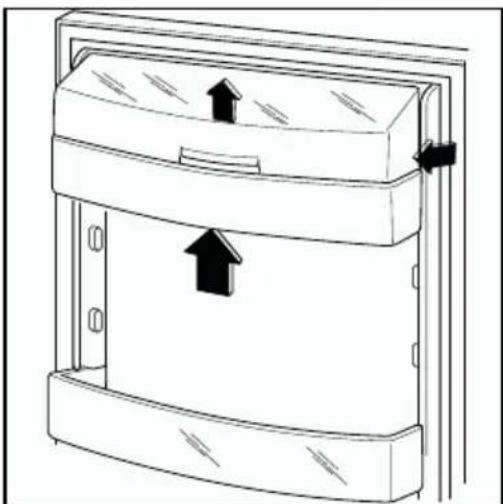 Juno Electrolux JCZ94181 - Positioning the door shelves - 1