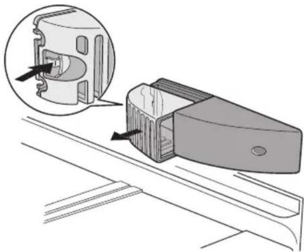 Juno Electrolux JRG94126 - REPLACING THE LAMP - 1