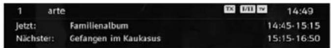 1 arte 14:49 Jetzt: Familienalbum 14:45-15:15 Nächster: Gefangen im Kaukasus 15:15-16:50