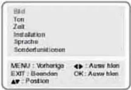 TARGA Visionary LCD-TV 3010 - Bild individuell einstellen - 2