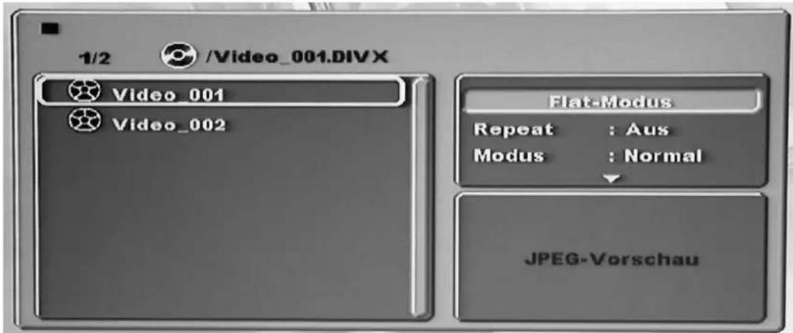 TARGA Visionary LT 1910 DVD - DivX-Videos betrachten - 1