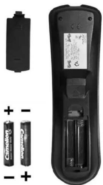 TARGA Visionary LT 2210 - Batterien einlegen - 1