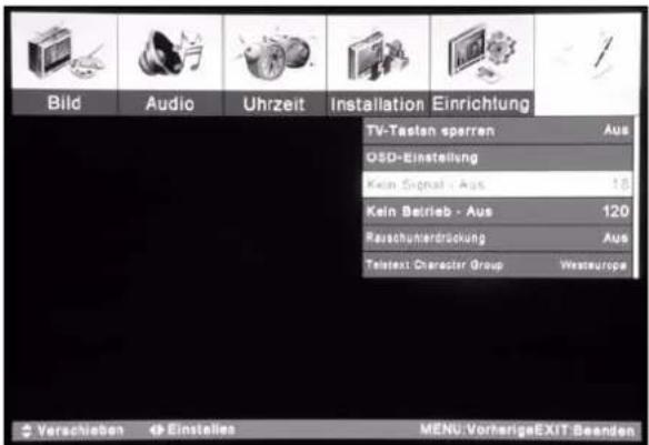 TARGA Visionary LT 3210 - Automatisch ausschalten - 1