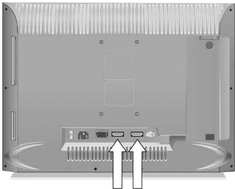 TARGA Visionary LT 3230 - Anschluss an einen HDMI-Eingang - 1