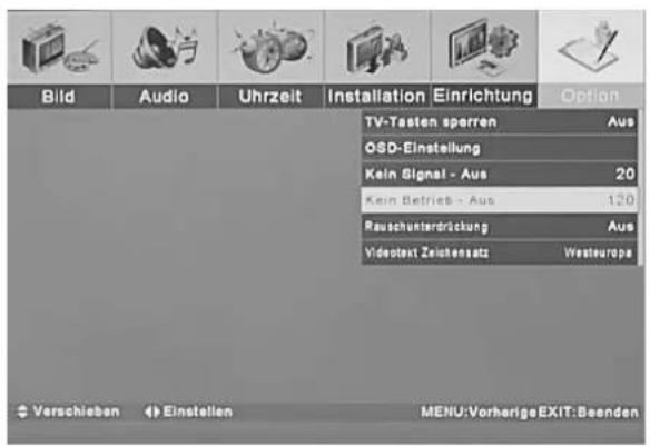 TARGA Visionary LT 4010 - Automatisch ausschalten - 2