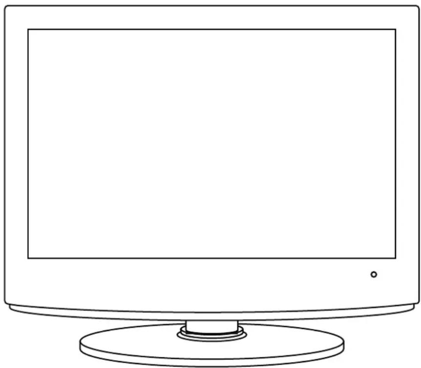 Xomax XM-TVBD1962 - 19-Zoll LCD-TV mit DVD-Player und DVB-T - 1