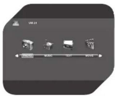 USB 21 AUDIO MUSIC TEXT MOVE