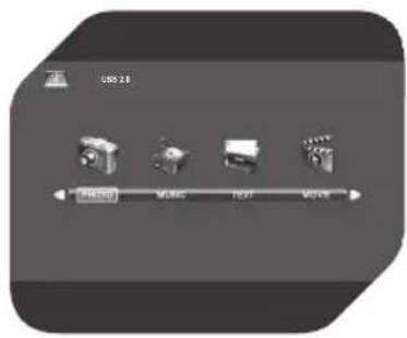 USB 21 Media Music Search Movie
