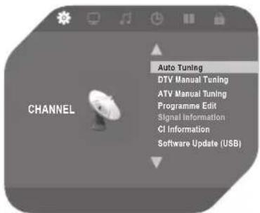 OK ODL 39150-B - Tipo de selección DVB - 1