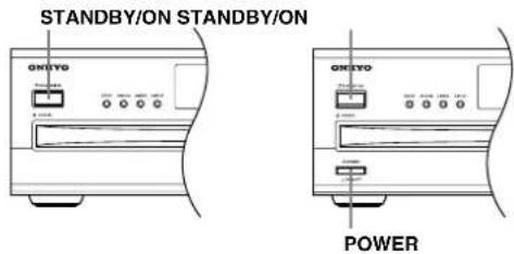 STANDBY/ON STANDBY/ON ONIYO ONIYO POWER