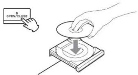 TEAC CD-RW980 - Caricare un registrato CD-RW. - 1