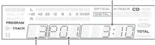 L HALL AND R - dB 40 20 12 6 3 0 OVER OPTICAL A-TRACK CD RW DIGITAL PROGRAM TRACK 3:10 3:10 TOTAL