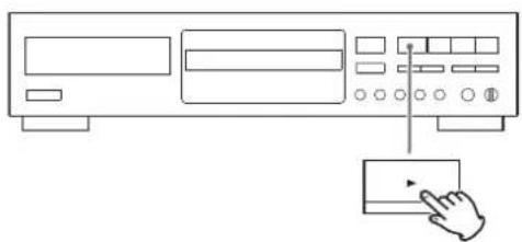 TEAC CD-RW980 - Premere il pulsante Play (▶) per avviare la cancellazione. - 1