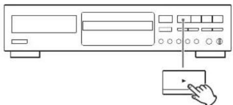 TEAC CD-RW980 - Druk op Play (▶) om het finaliseren te starten. - 1
