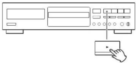 TEAC CD-RW980 - Premere un pulsante numerico per selezionare un brano. - 3